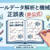 スモールデータ解析と機械学習の正誤表